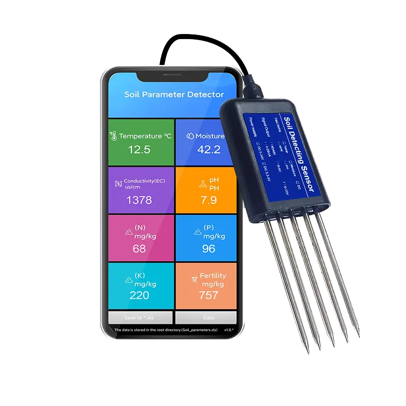 Moisture Meter Plant - 2026 TR-300 8-in-1 Alat Pengukur Kelembaban