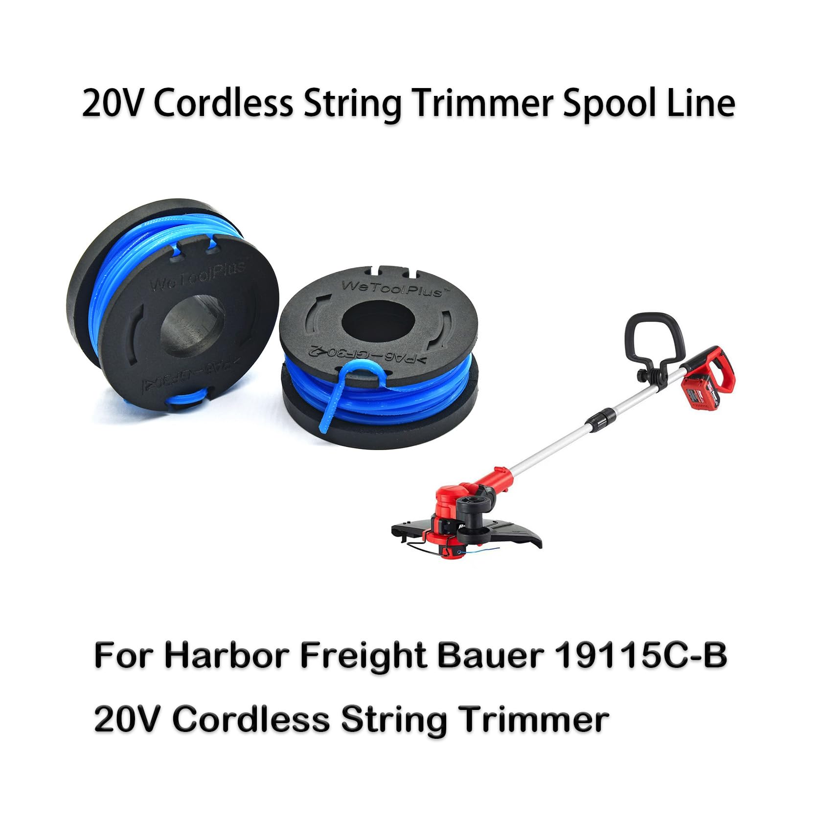 Gardening Tools Harbor Freight - 3 Spool dan 1 Kit Pengganti