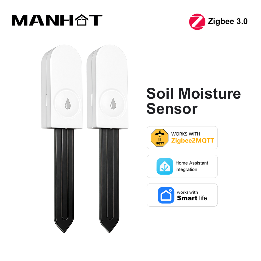 Moisture Meter Plant - Sensor Kelembaban Tanah Zigbee 3.0, Termohigrometer