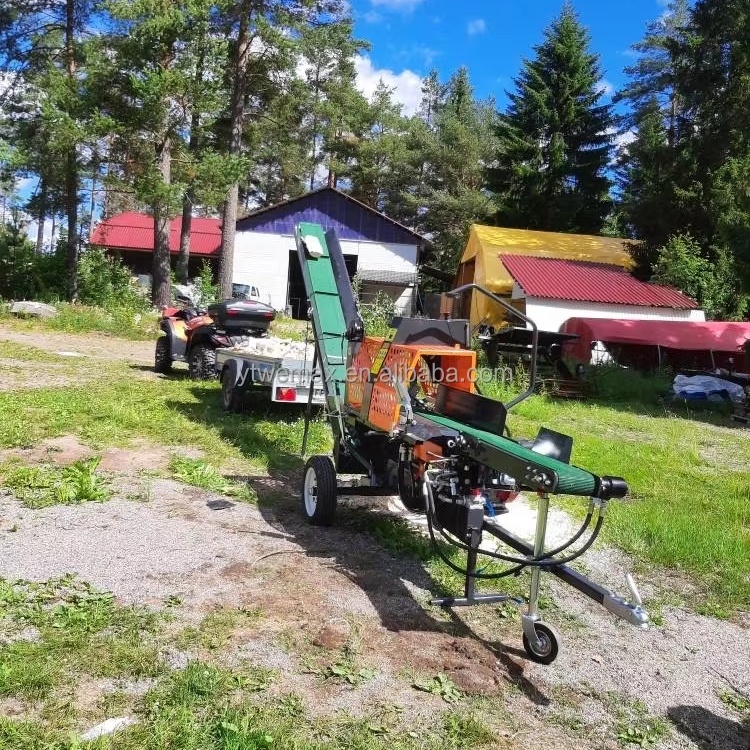 Gardening Tools Video - Mesin Pembelah Kayu Hidrolik 20T, Mesin