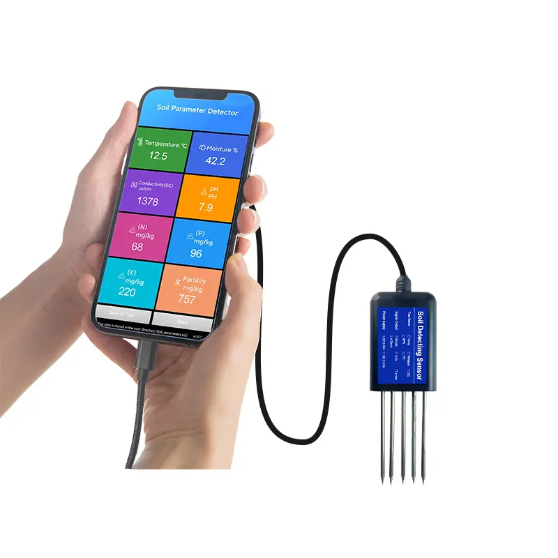 2026 TR-300 8-in-1 Alat Penguk - Moisture Meter Plant ulasan dan harga