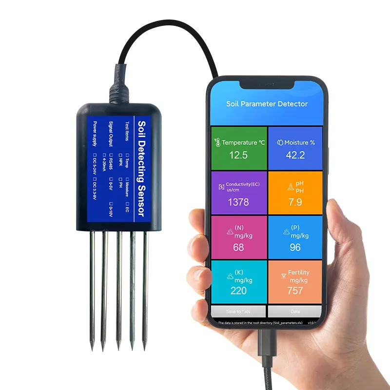 2026 TR-300 8-in-1 Alat Penguk - Moisture Meter Plant ulasan dan harga