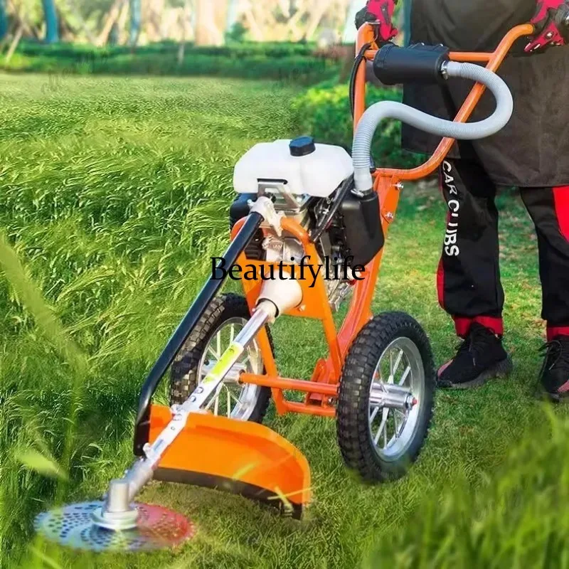 Mesin pemotong rumput dorong L - Gardening Tools Cutter ulasan dan harga