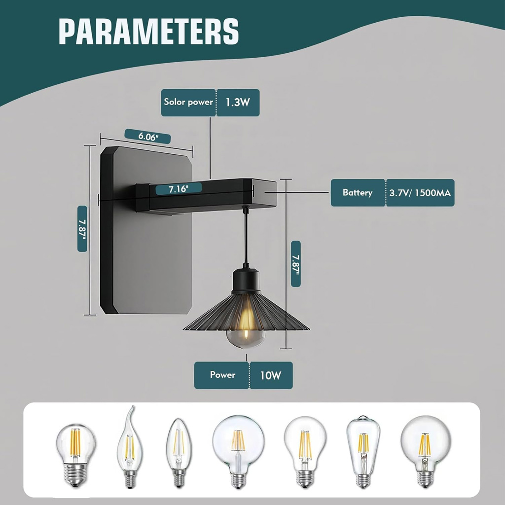 Lampu Dinding Gantung Anti-Kar - Gardening Tools B&M ulasan dan harga