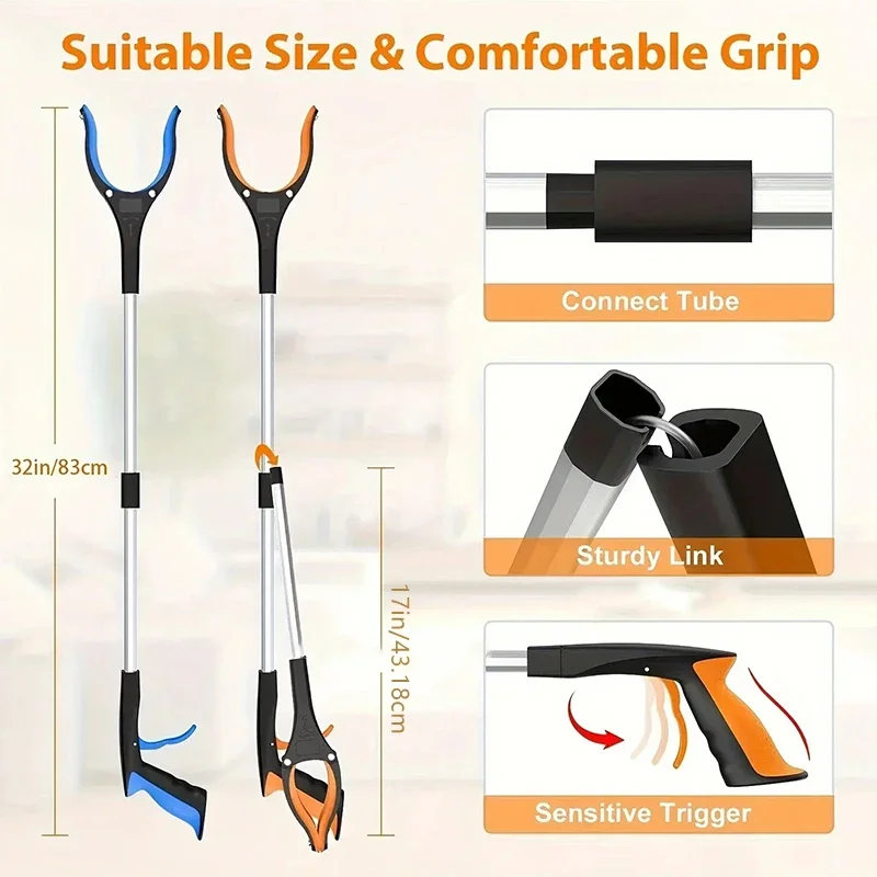 Alat Bantu Jangkau Lipat Ekstr - Gardening Tools For Elderly ulasan dan harga