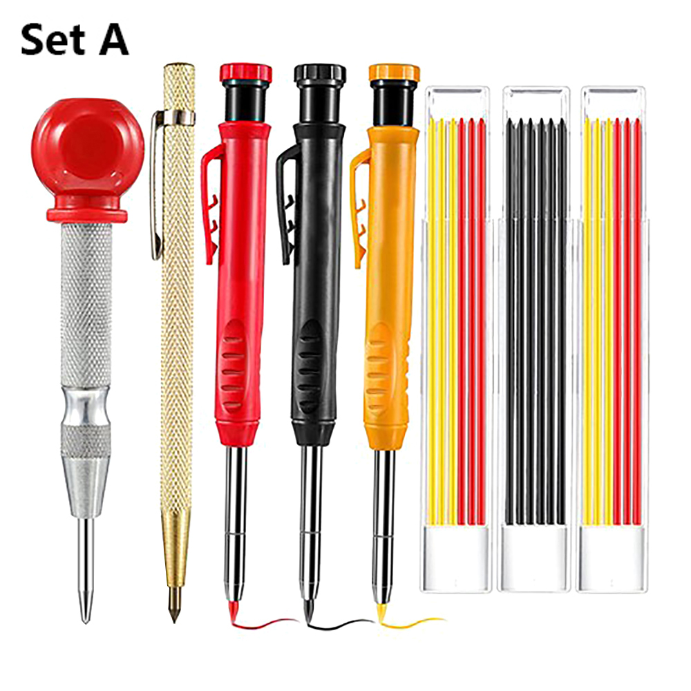 A/B/C/D Set pensil tukang kayu - Gardening Tools B&M ulasan dan harga