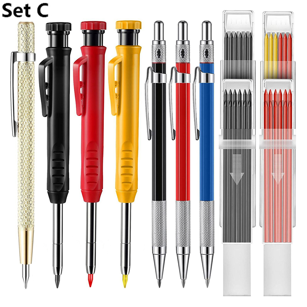 A/B/C/D Set pensil tukang kayu - Gardening Tools B&M ulasan dan harga