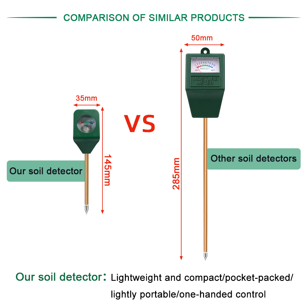 Alat Uji Kelembapan Tanah Humi - Moisture Meter Plant ulasan dan harga