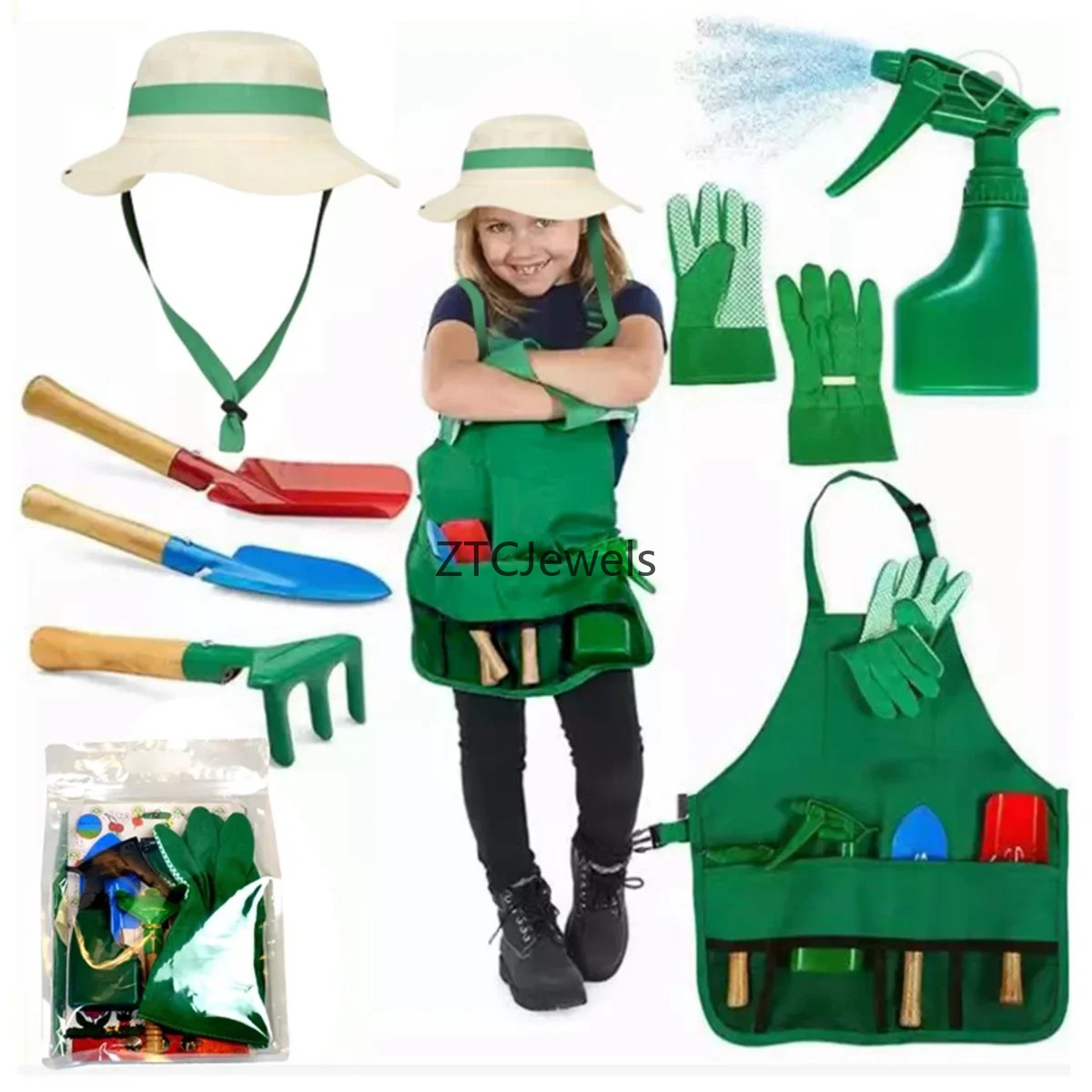 Set Alat Apron Kebun Anak deng - Gardening Tools Of ulasan dan harga