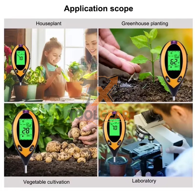 2026hotsale* 4 in 1 Pengukur P - Moisture Meter Plant ulasan dan harga