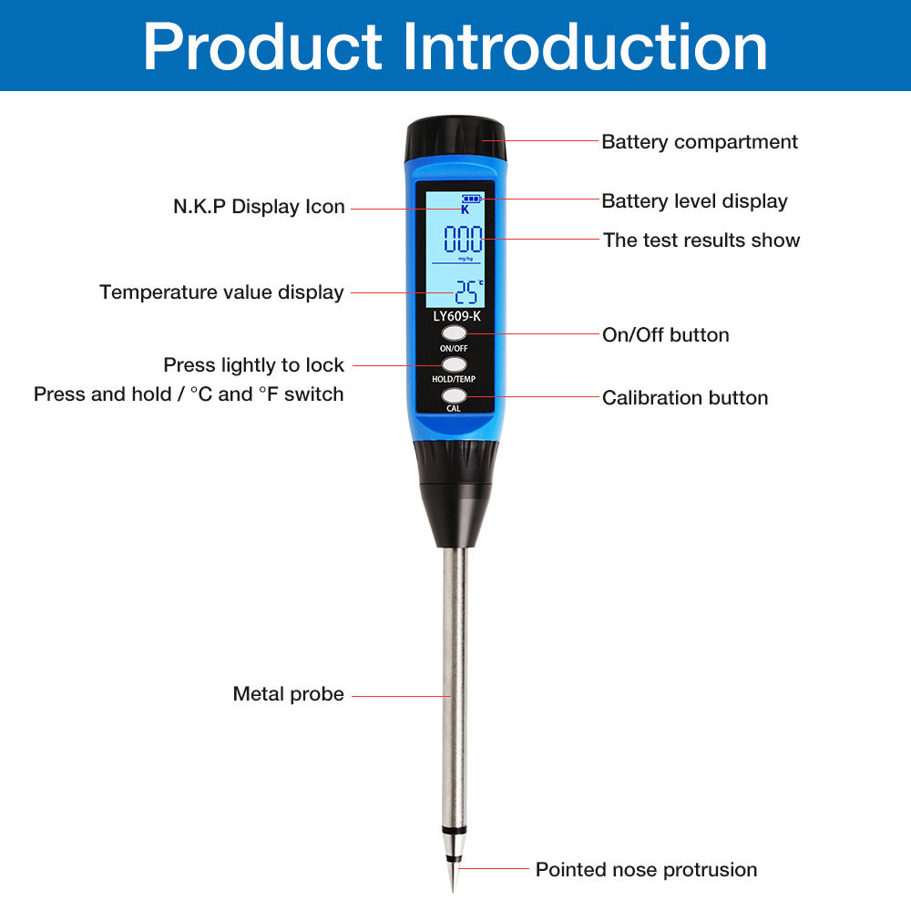 Alat Ukur Tanah NPK Portabel P - Moisture Meter Plant ulasan dan harga