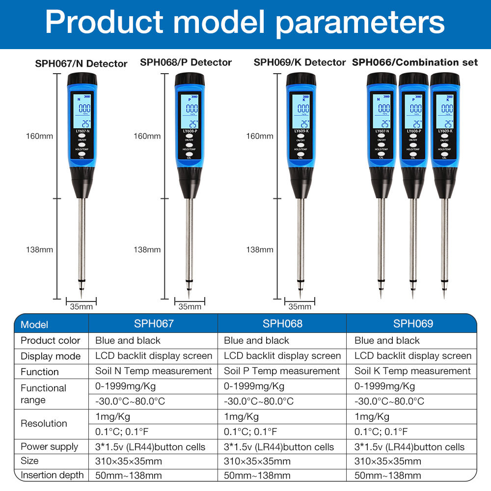 Alat Ukur Tanah NPK Portabel P - Moisture Meter Plant ulasan dan harga