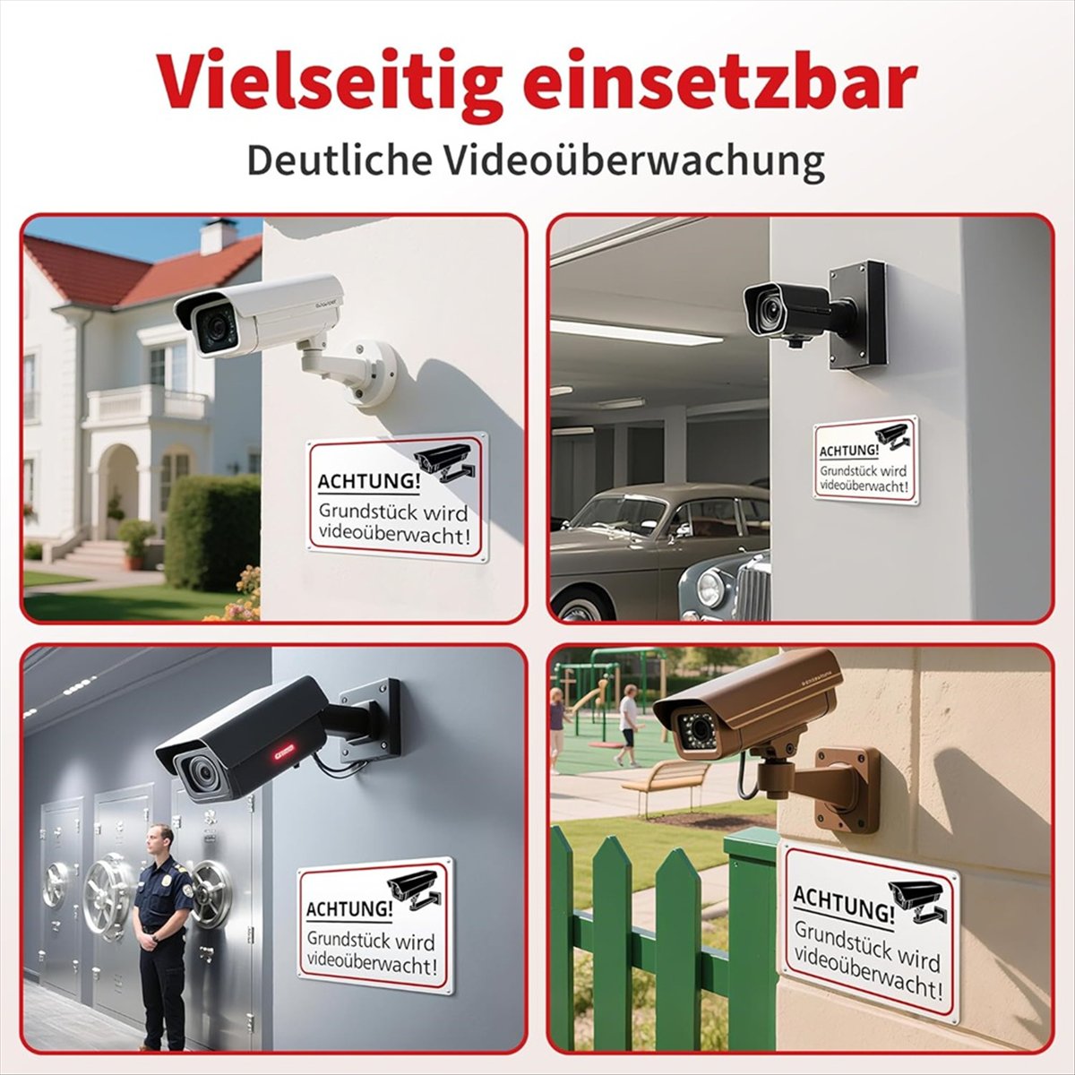 Tanda Peringatan Video Surveil - Gardening Tools Video ulasan dan harga