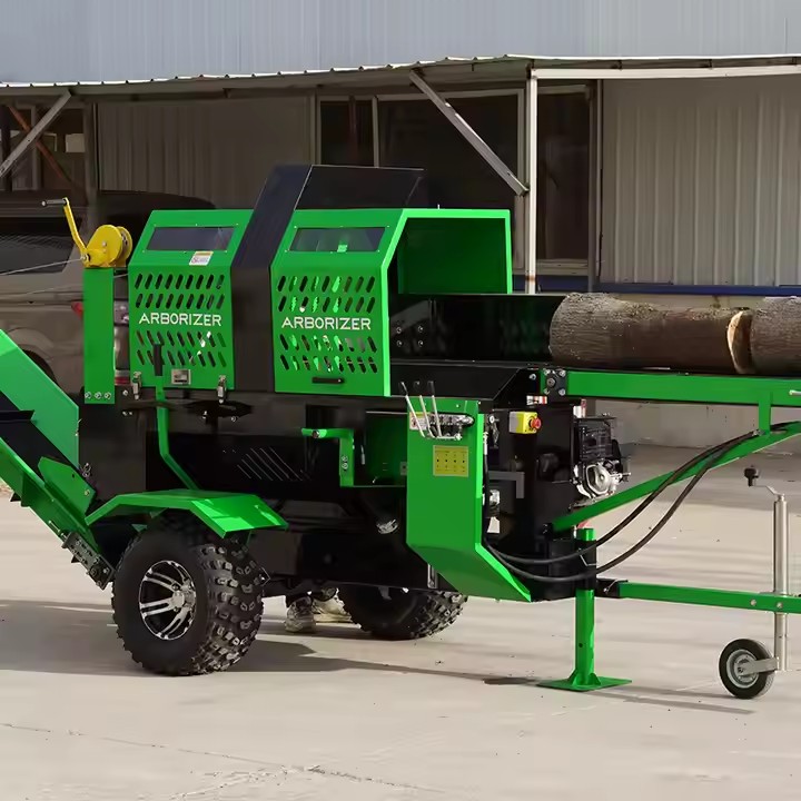 Mesin Pembelah Kayu 15HP Log S - Gardening Tools Video ulasan dan harga